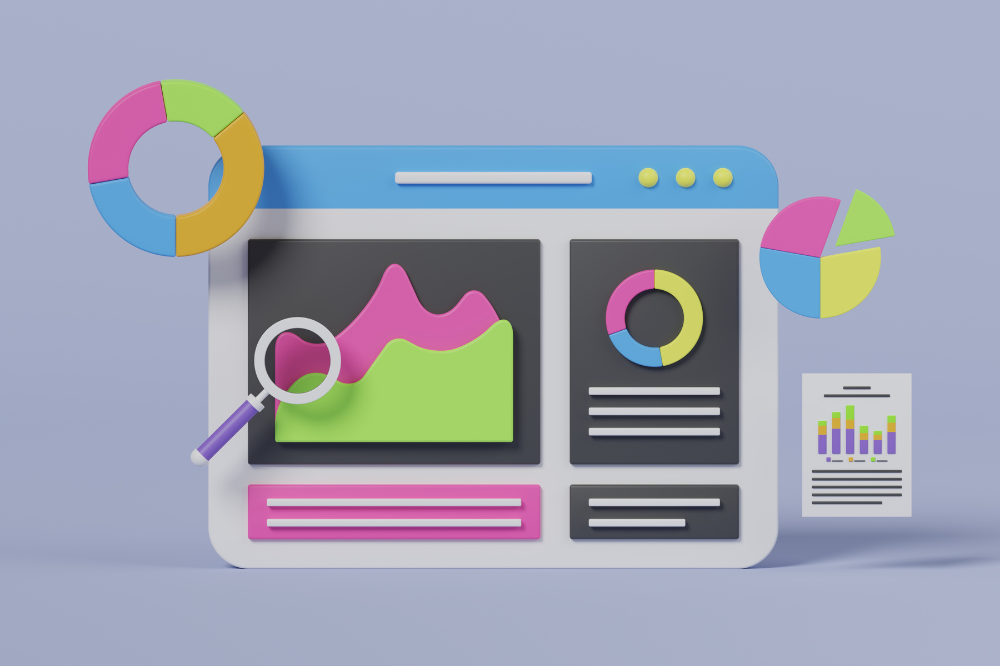 Computer Showing Dashboard