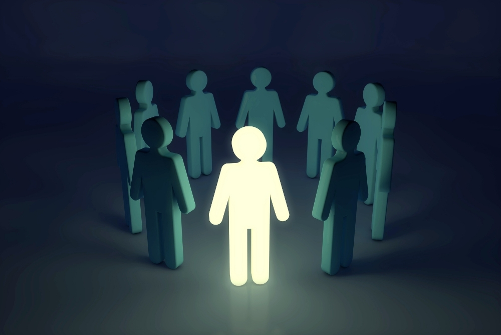 People standing in a circle