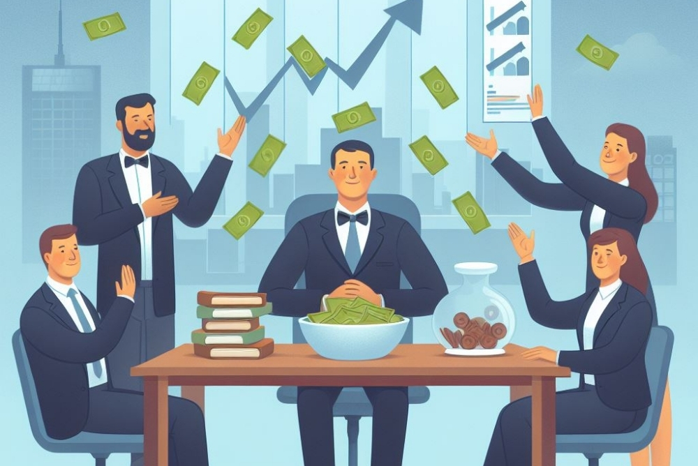 A picture represents stakeholders