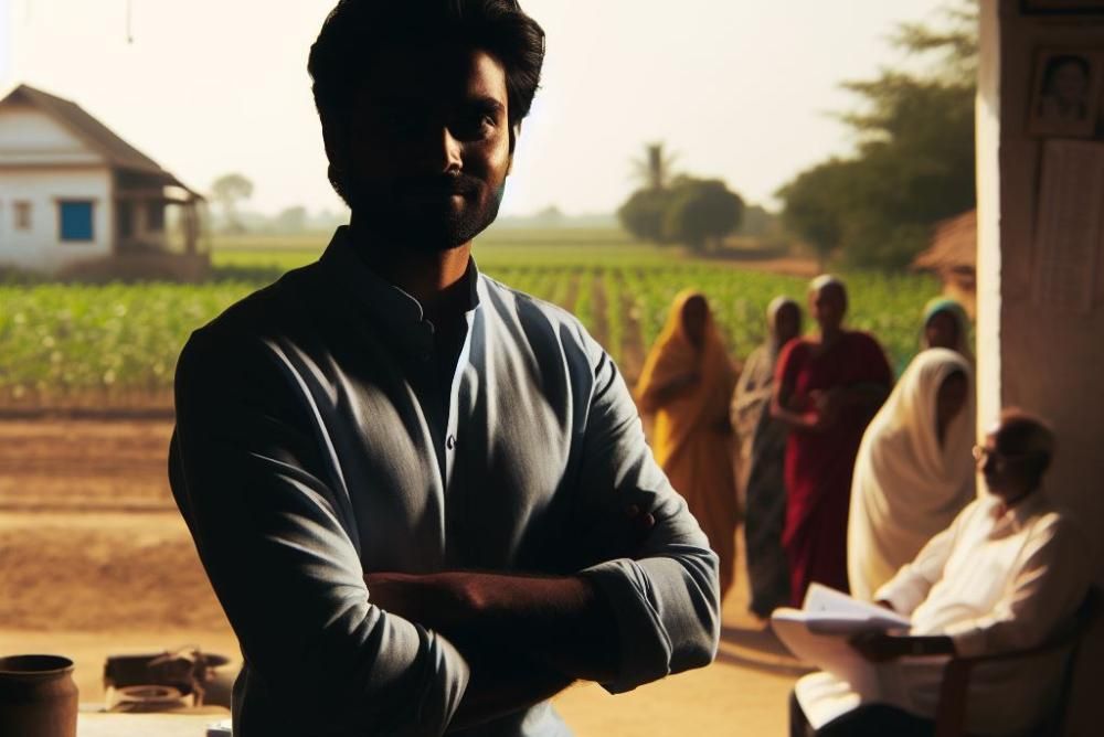 An influencing leader