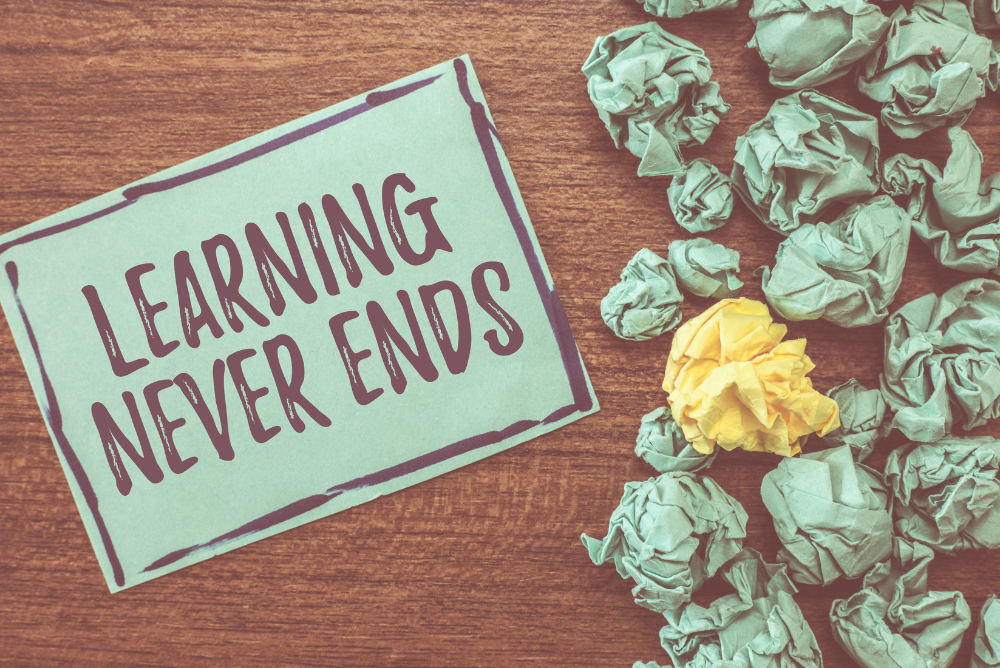 Learning Never ends