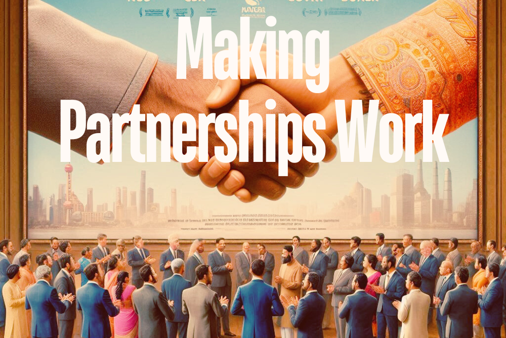 Two people shaking hand