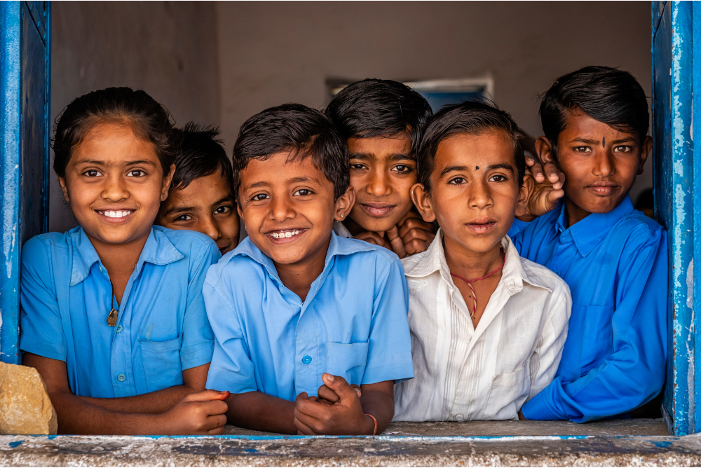 Group of School Children