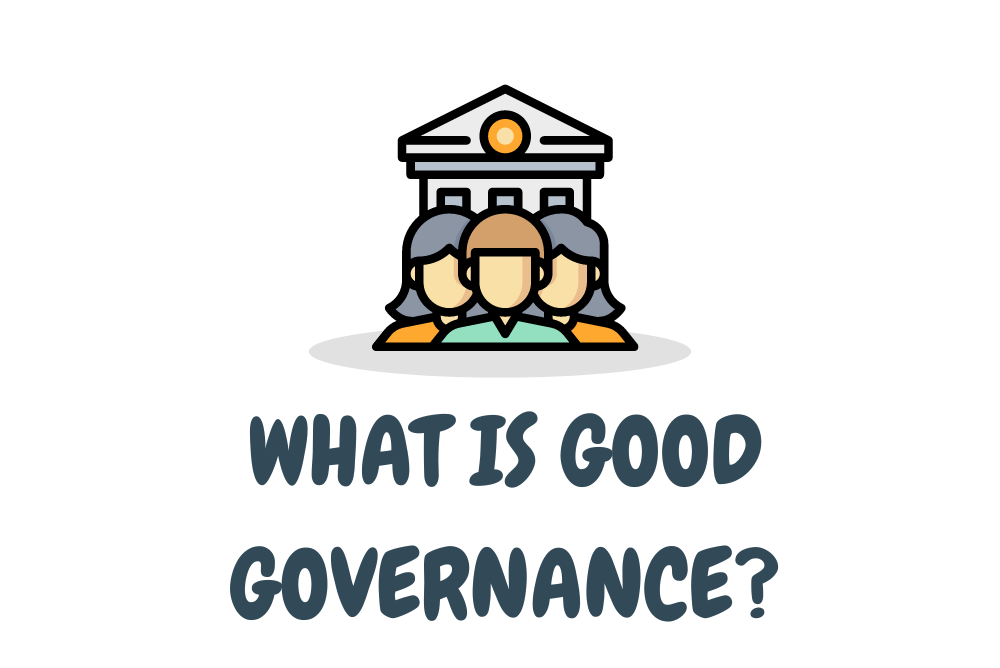 Icon of people behind a institution with the title in the forefront