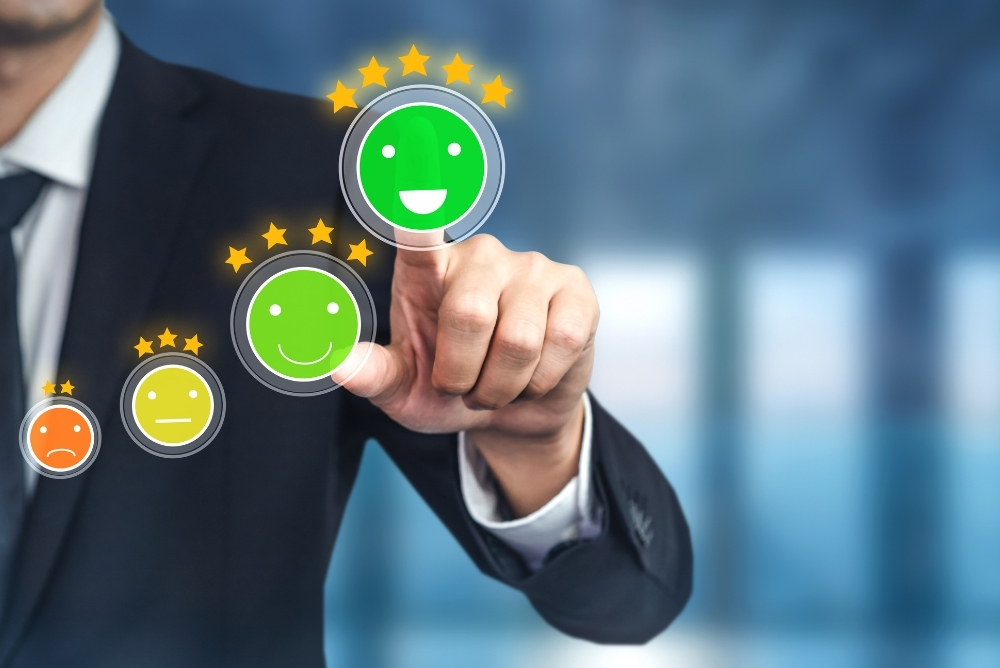 Graphical representation of feedback